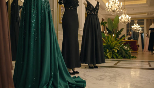 elegant evening wear