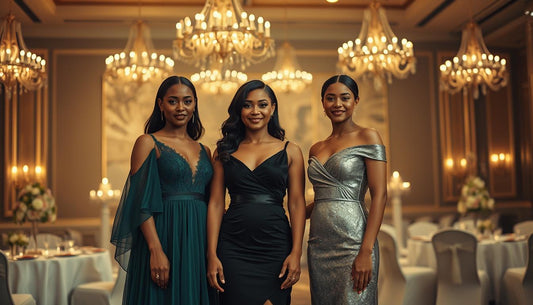 Sophisticated party dresses women wearing elegant styles