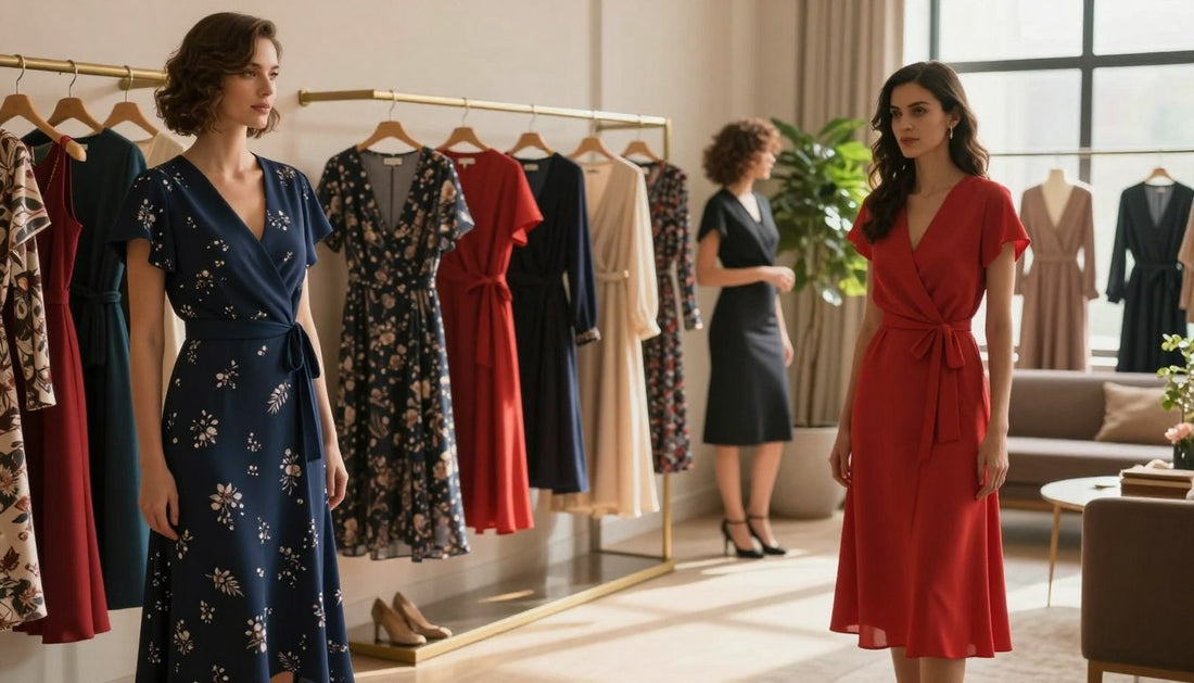 elegant wrap dresses