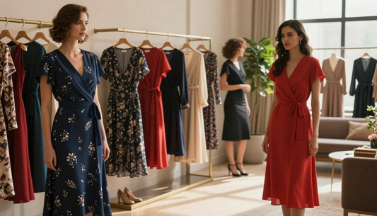 elegant wrap dresses