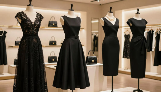 elegant black dresses for women