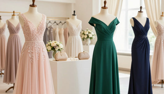 elegant wedding guest dresses