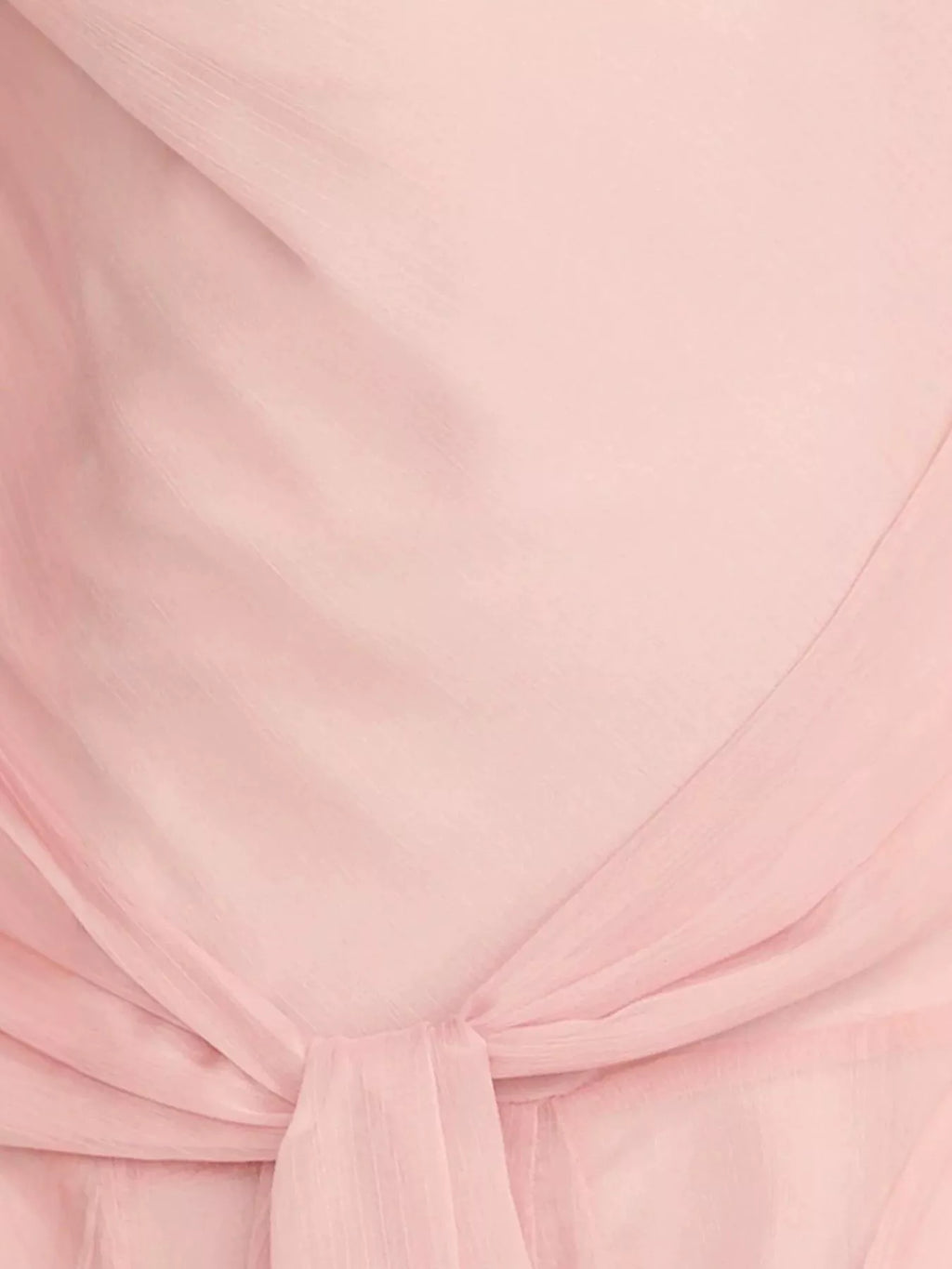 Pink occasion maxi dress back view