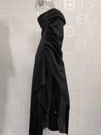 Strapless Maxi Dress with High Slit – alternate view 10